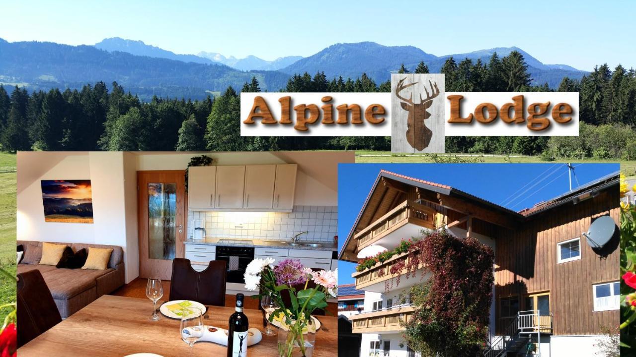 Alpine Lodge Wertach Exterior foto